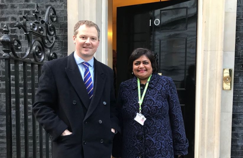 Neil O'Brien MP at 10 Downing Street