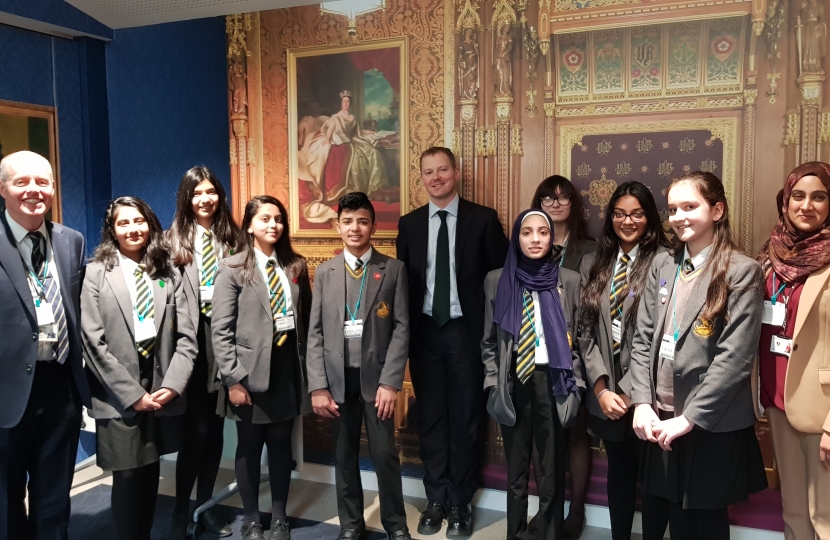 Neil O'Brien MP - Manor High School Oadby