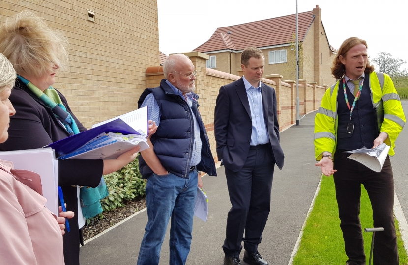 Neil O'Brien MP - Devana Way trees