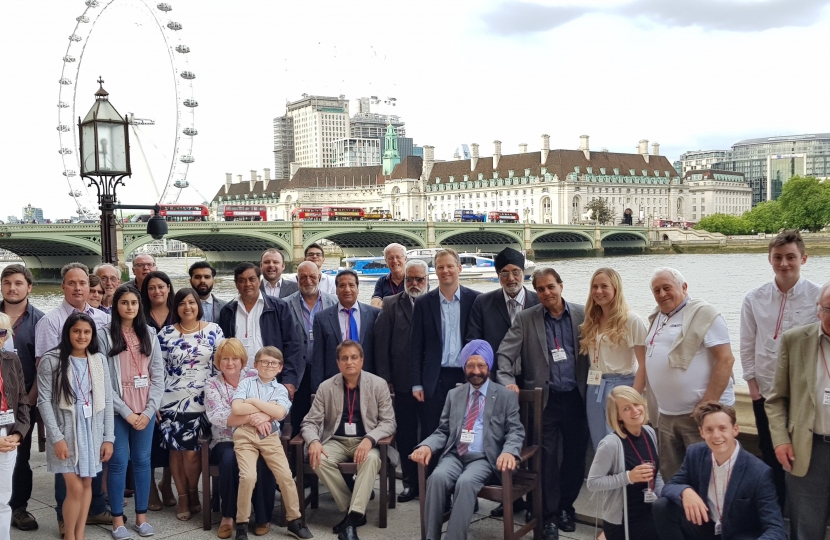 Neil O'Brien - Parliament tour group