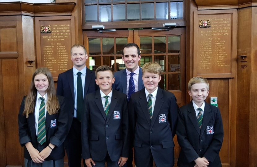 Neil O'Brien MP - Robert Smyth Academy