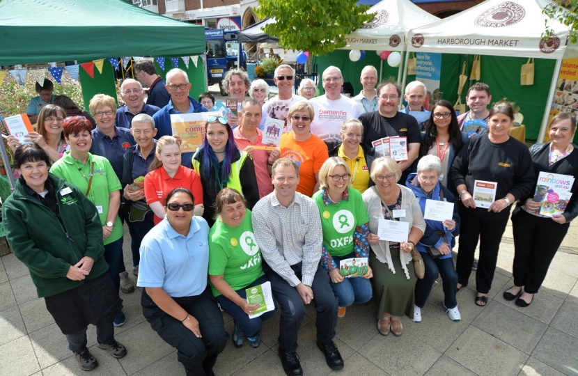 Neil O'Brien MP - volunteers fair