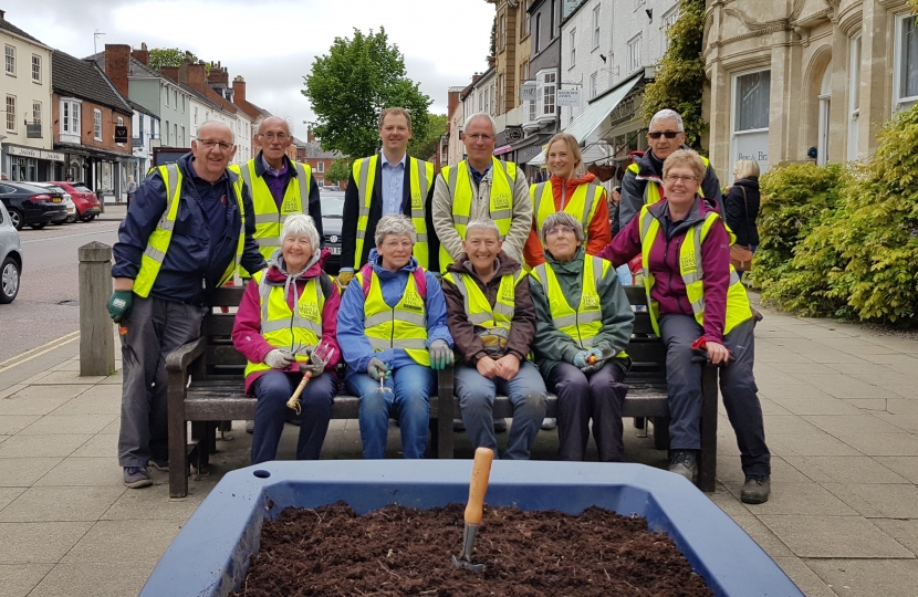 Neil O'Brien MP - Market Harborough in bloom