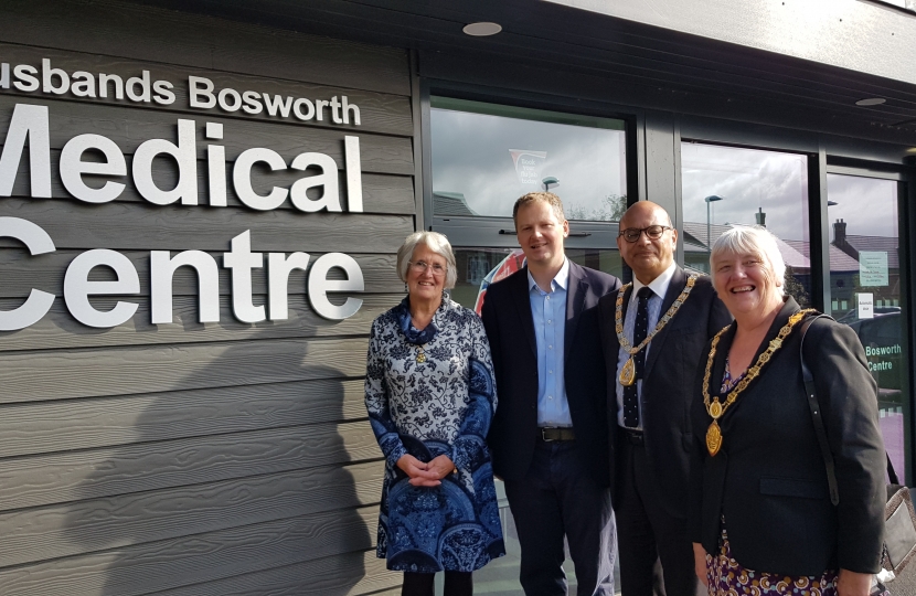 Neil O'Brien MP - Husbands Bosworth surgery