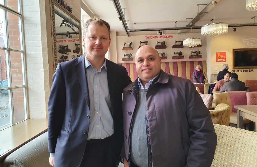 Neil Meets Local Harborough Business Owner | Neil O'Brien