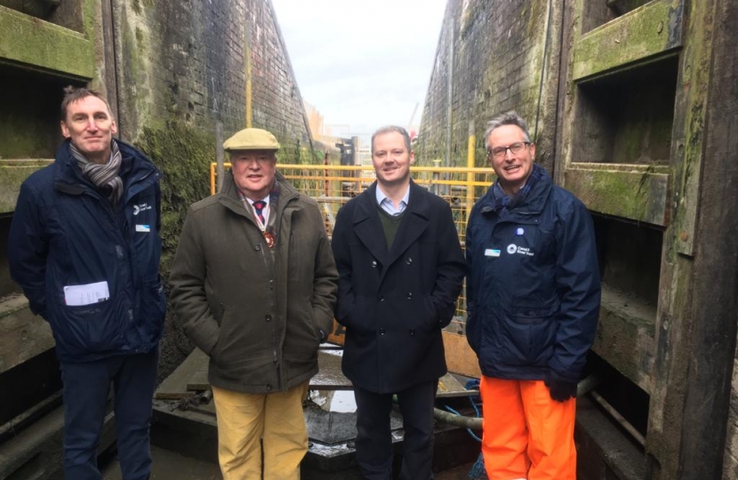 Neil O'Brien MP - Foxton locks 2