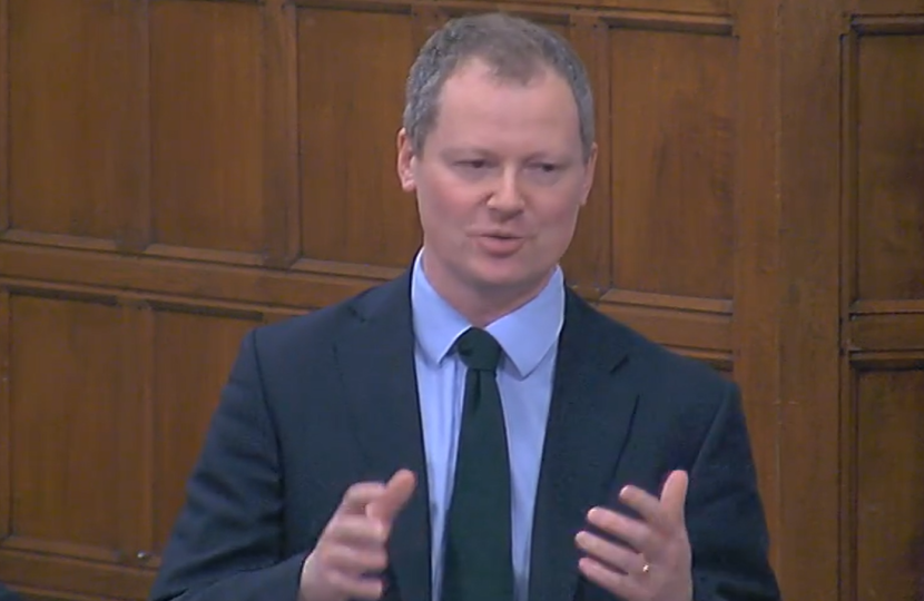 Neil speaking in Westminster Hall