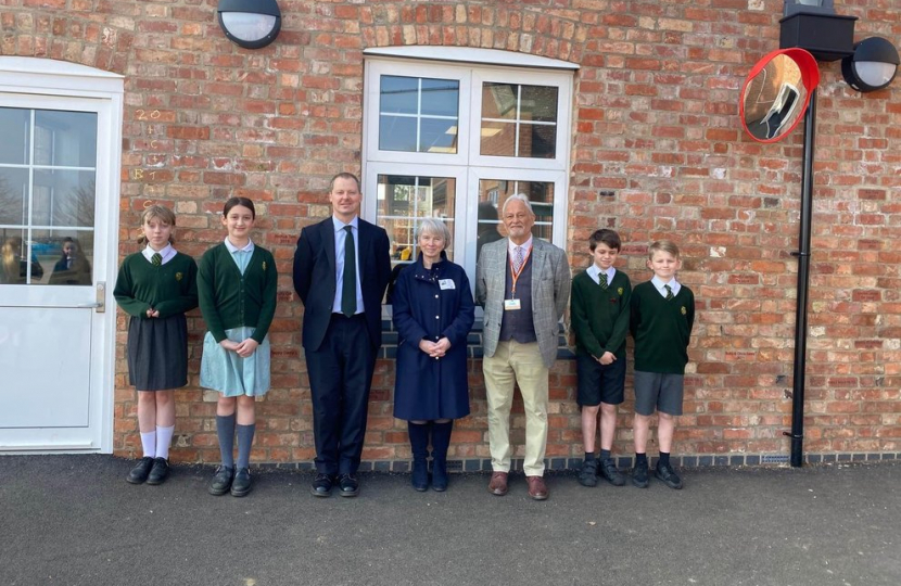 Neil O'Brien MP - Church Langton Primary