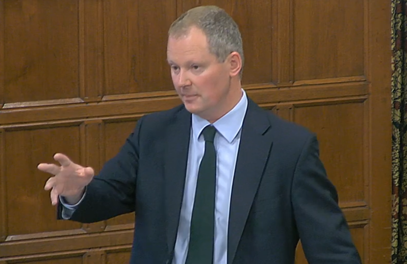 Neil speaking in Westminster Hall