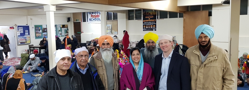 Neil O'Brien MP - Oadby Gurdwara