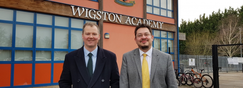 Neil O'Brien MP - Wigston Academy