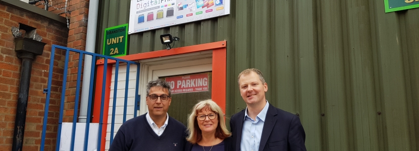 Neil Visits Local Wigston Businesses | Neil O'Brien