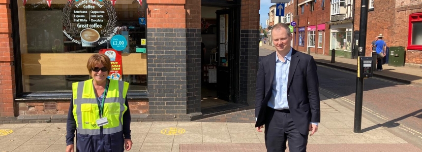 Neil O'Brien MP - Amanda Nunn, Market Harborough