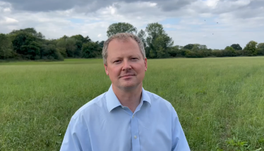 Neil O'Brien in the countryside